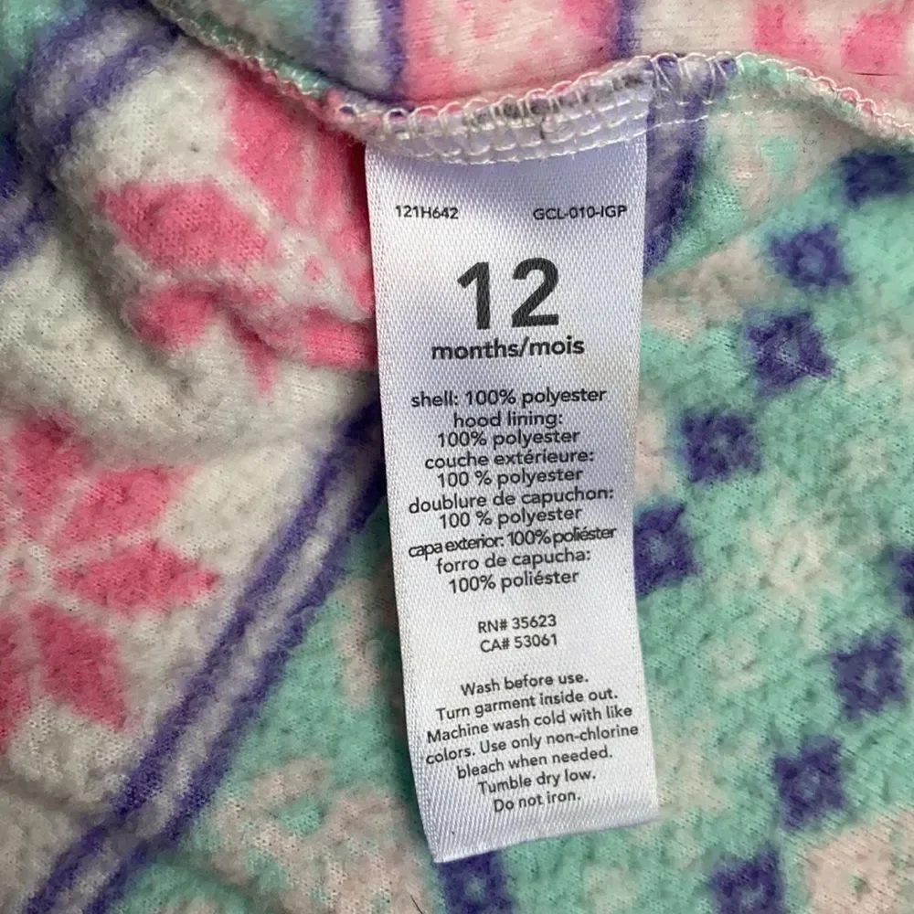 Carters snowflake pattern